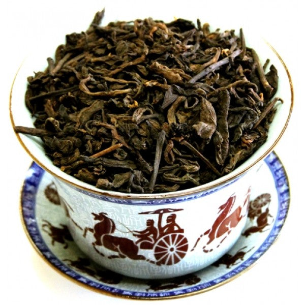 Ripe (Shou) Maiden's Ecstasy Medium Leaf Pu Erh 2000